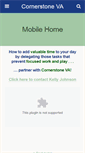 Mobile Screenshot of cornerstoneva.com
