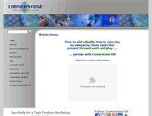 Tablet Screenshot of cornerstoneva.com